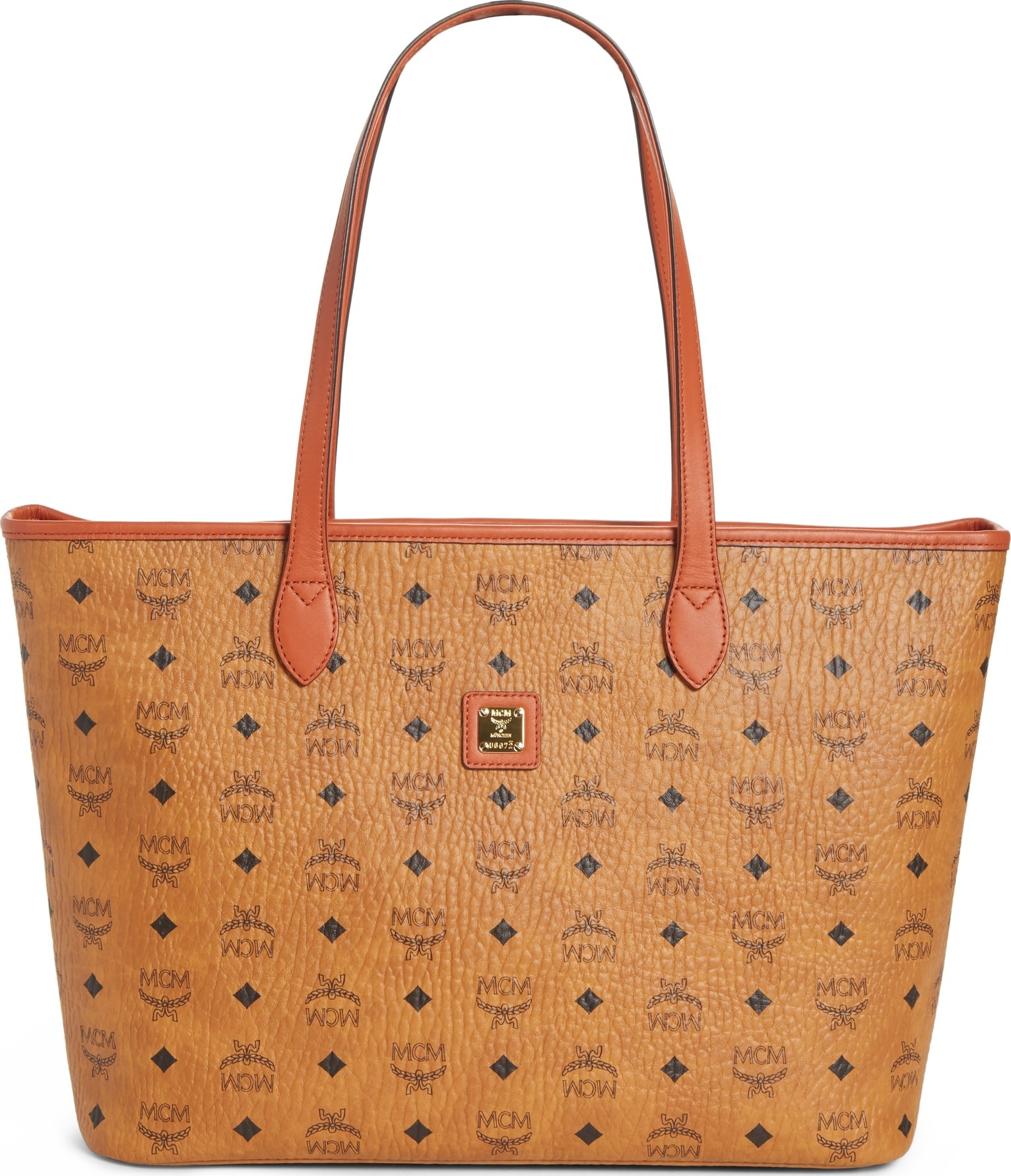 MCM Medium Vintage Visetos Shopper