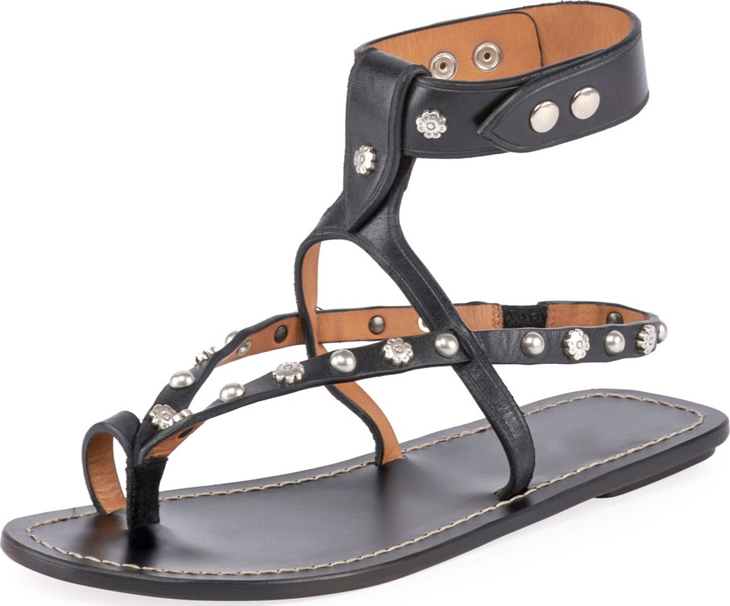 Isabel Marant Engo Ring-Toe Sandals