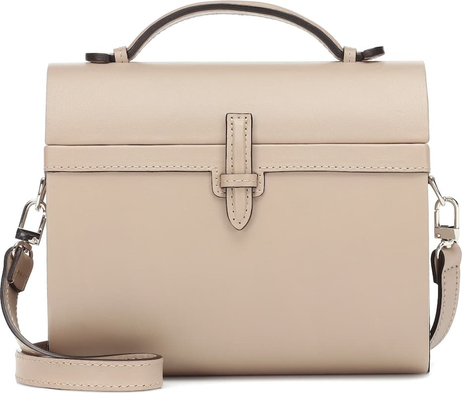 Hunting Season The Gigi Trunk leather shoulder bag