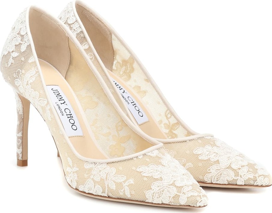 Jimmy Choo Romy 85 lace pumps