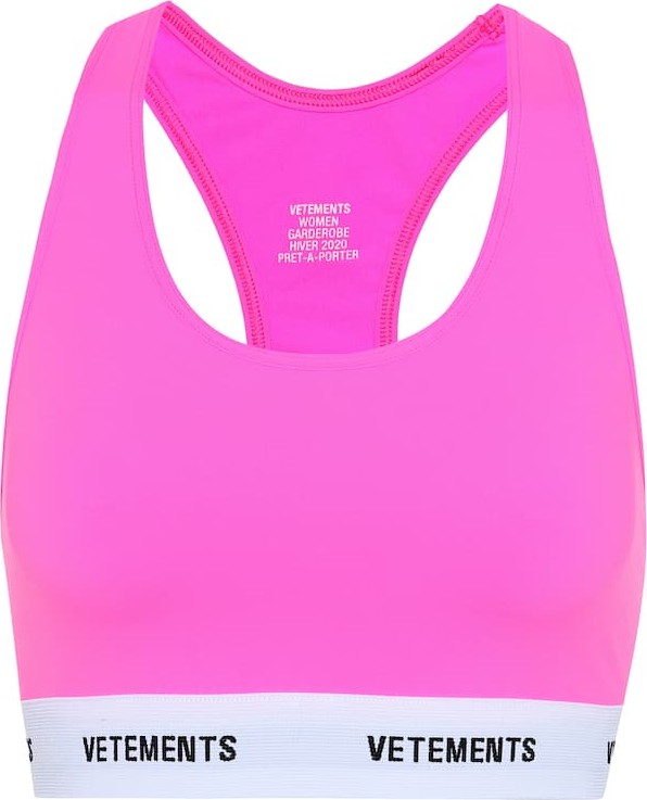 Vetements Stretch crop top