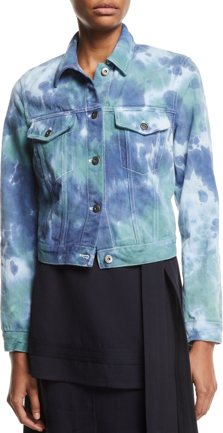 3.1 Phillip Lim Tie-Dye Denim Jacket