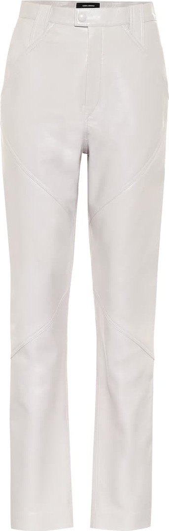 Isabel Marant Xenia high-rise leather pants