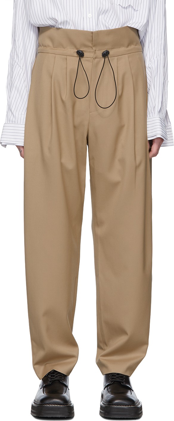 ADER error Beige Kustic Trousers