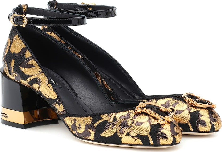 Dolce & Gabbana Devotion brocade pumps