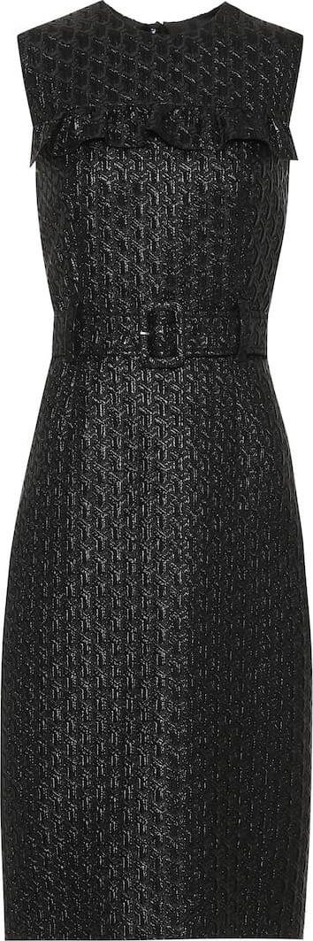Prada Brocade midi dress