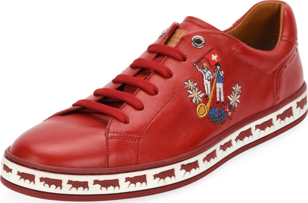 Bally Men's Anistern 18 Leather Low-Top Sneakers