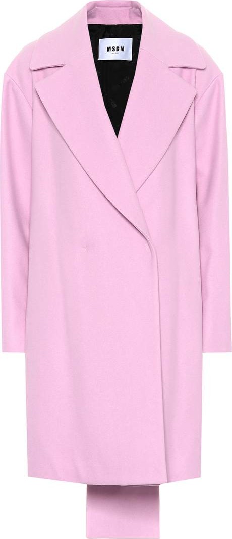 MSGM Wool-blend coat