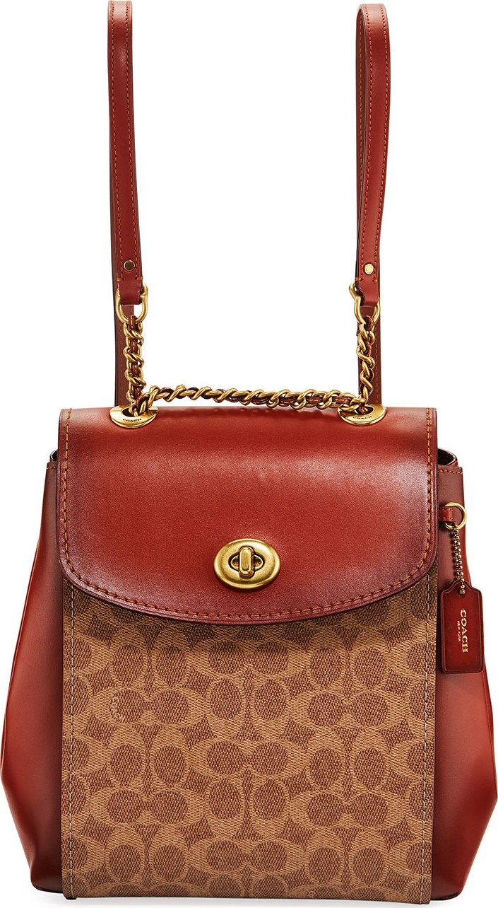 COACH 1941 Parker Coated Canvas Backpack