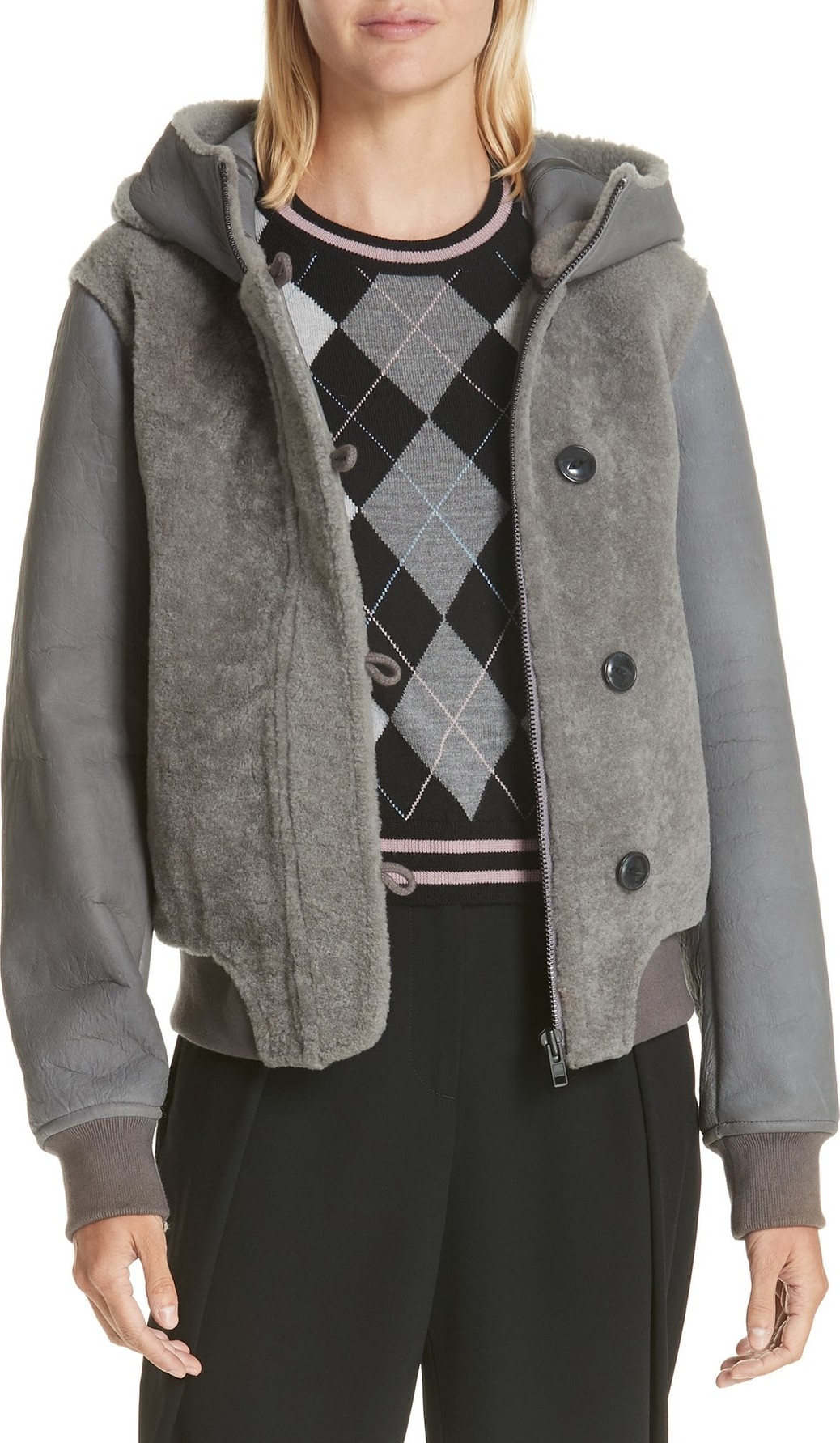 Rag & Bone Meesha Genuine Shearling Jacket