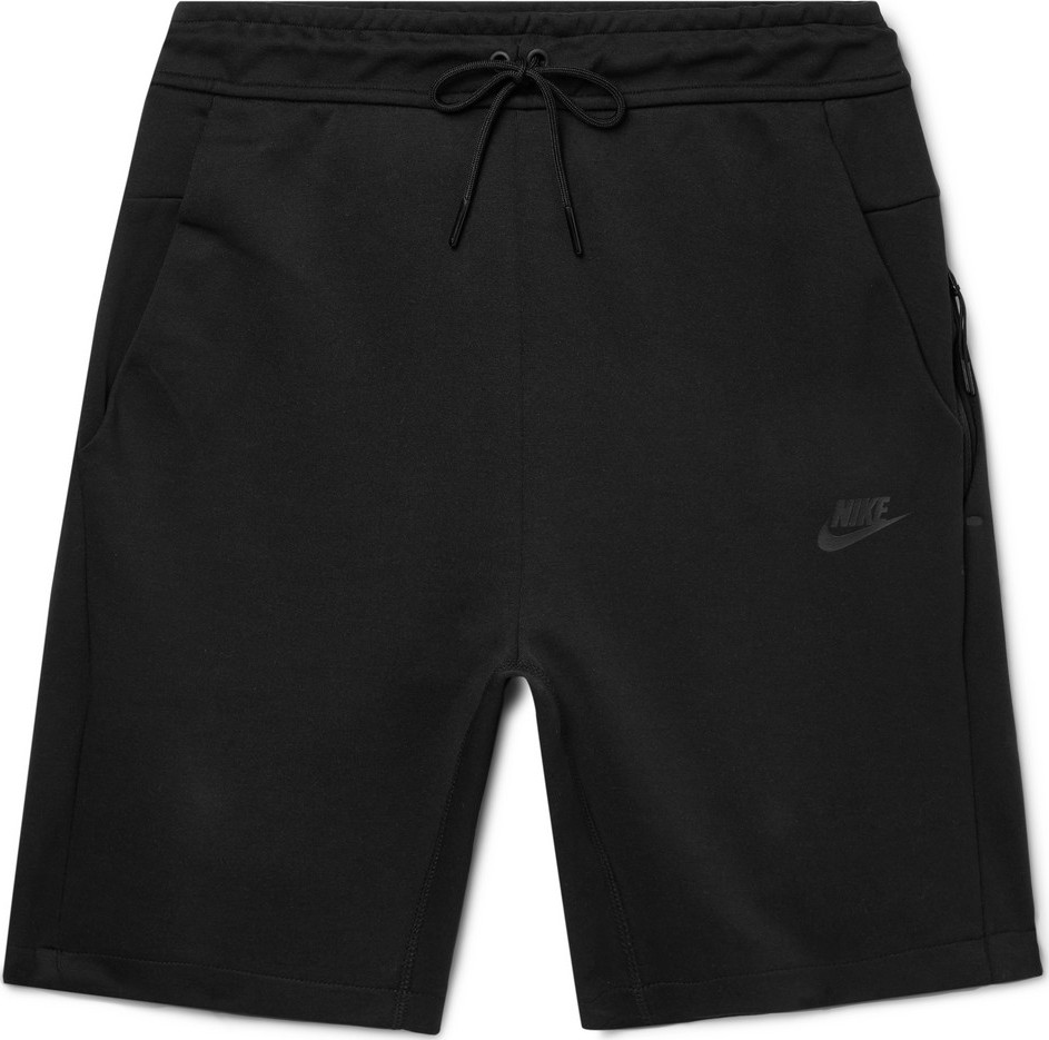 Nike Cotton-Blend Tech Fleece Shorts