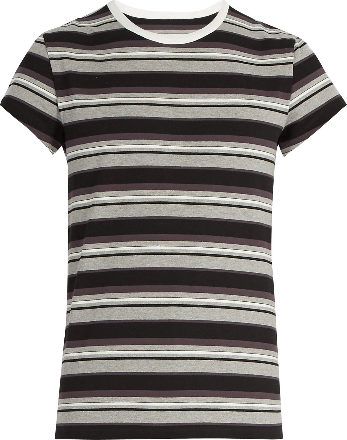 Maison Margiela Striped cotton-jersey T-shirt