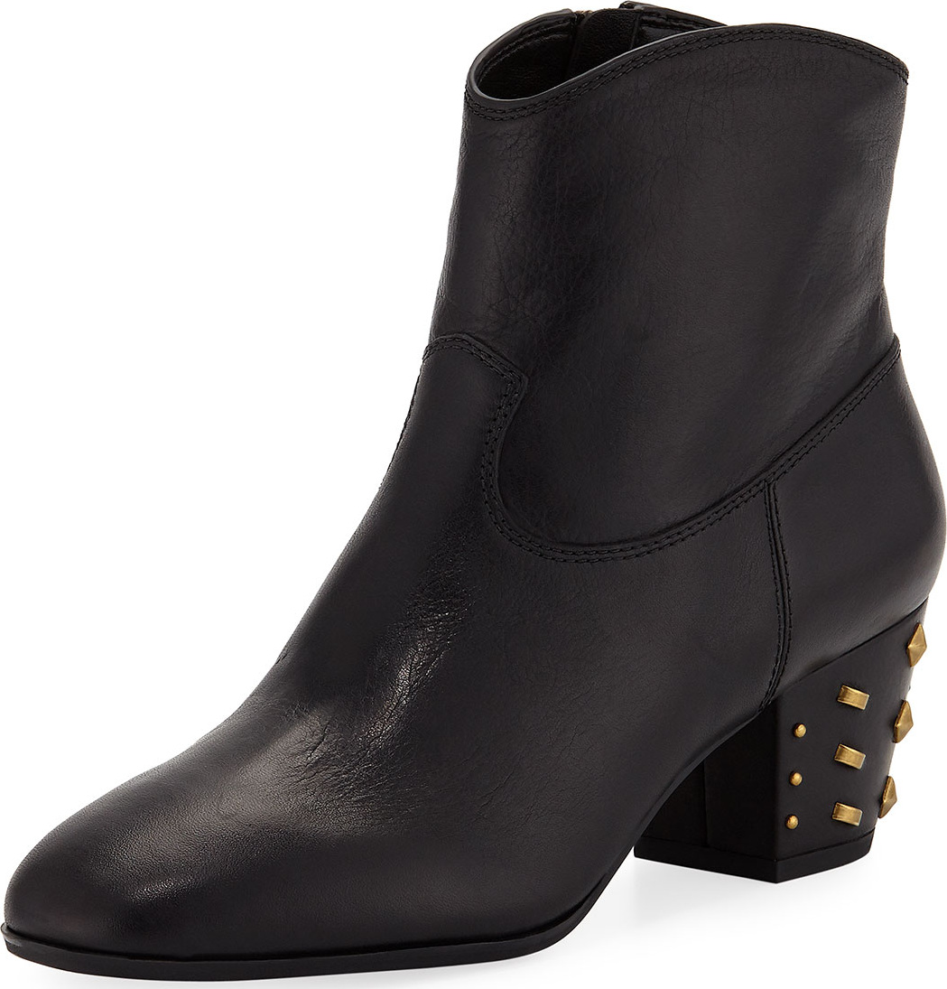 MICHAEL MICHAEL KORS Avery Leather Ankle Bootie
