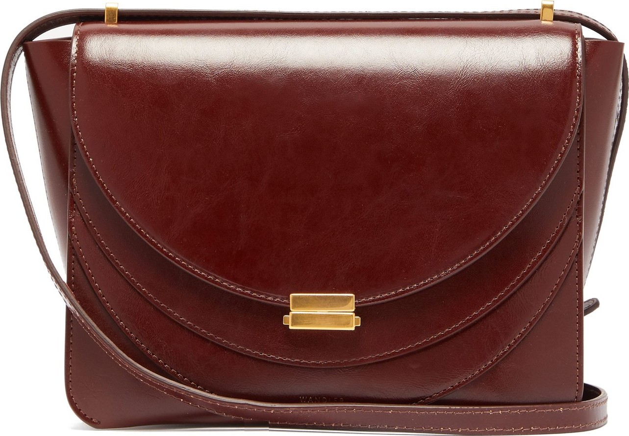 Wandler Luna mini leather cross-body bag
