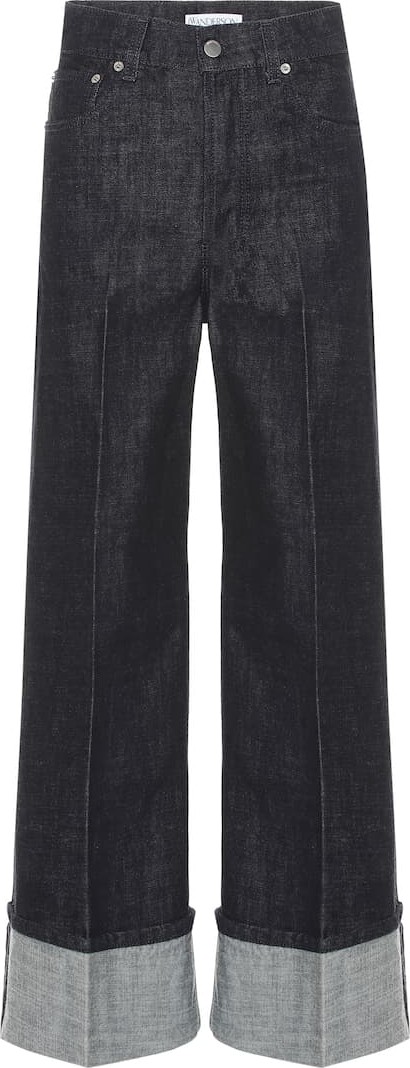 J.W.Anderson High-rise wide-leg jeans