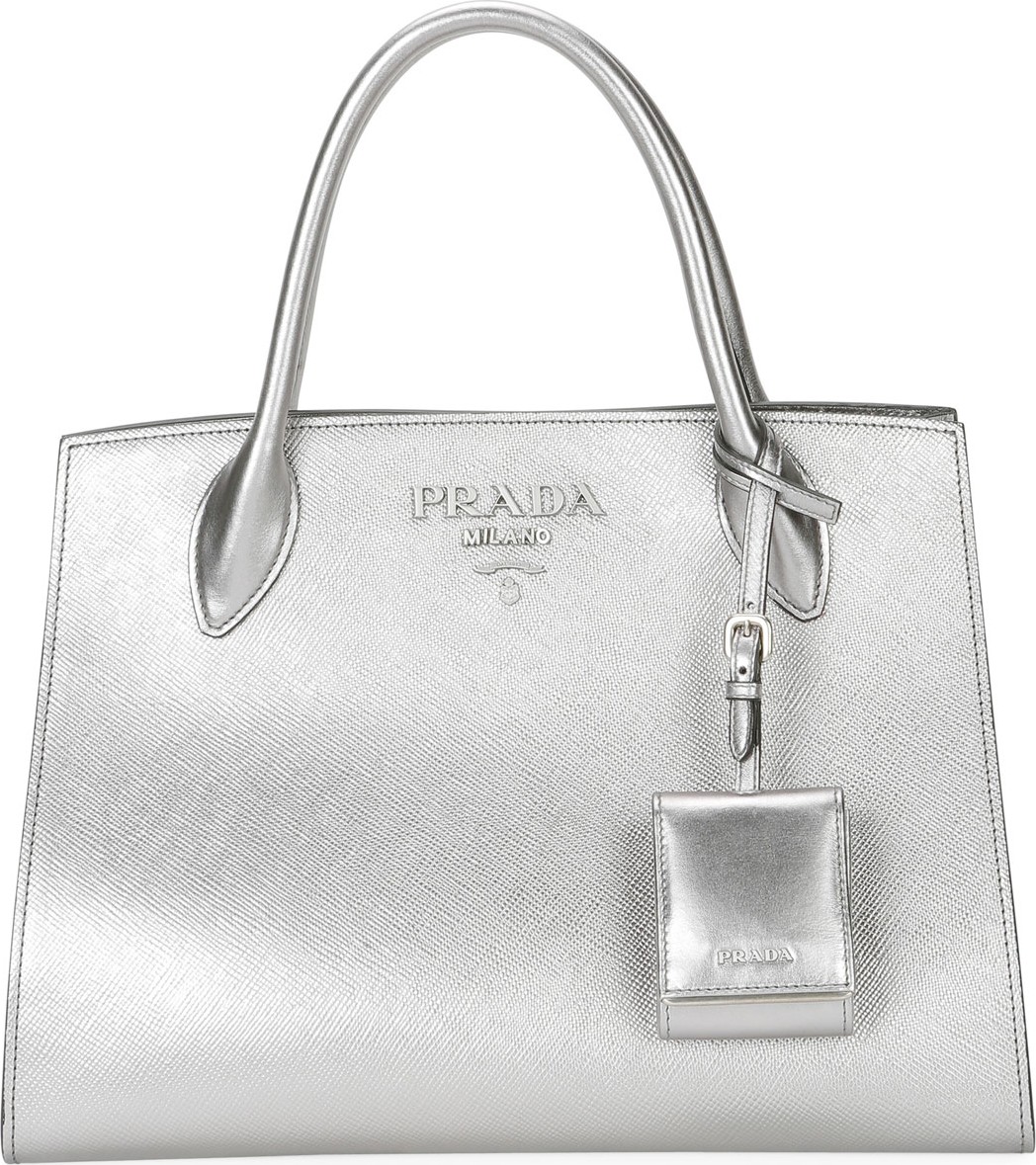 Prada Large Monochrome Tote