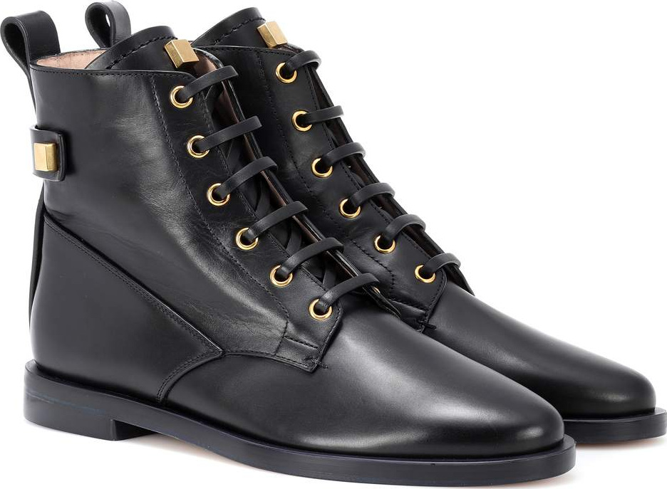 Stuart Weitzman Ryder leather ankle boots