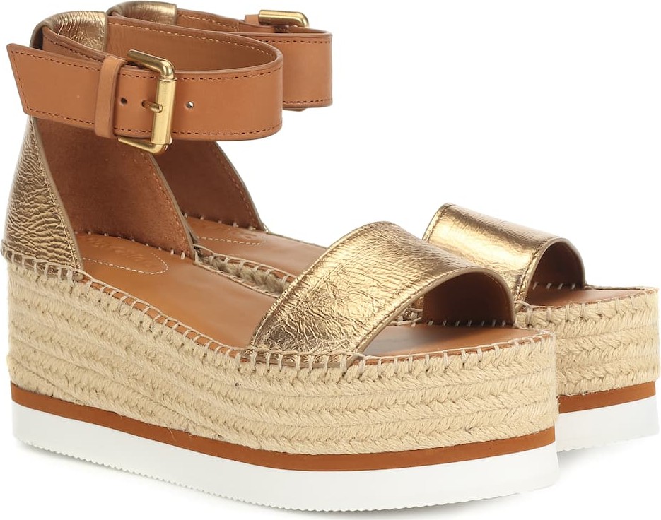 See By Chloé Glyn platform espadrille sandals