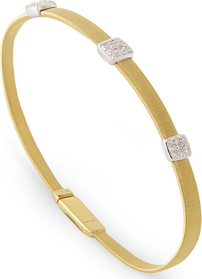 Marco Bicego Masai 18K Yellow Gold Bracelet with Diamonds