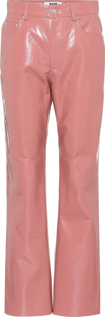 MSGM Coated pants
