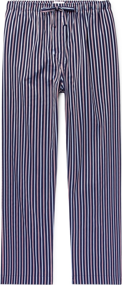 Derek Rose Royal Striped Cotton-Satin Pyjama Trousers