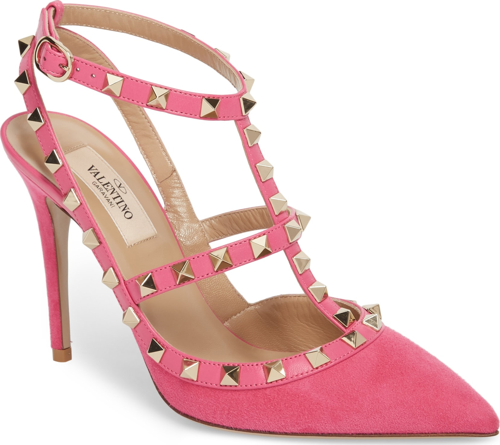 Valentino Rockstud T-Strap Pump