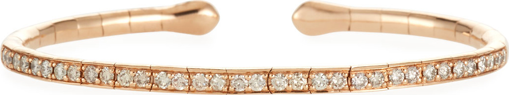 Etho Maria 18k Rose Gold & Brown Diamond Bracelet