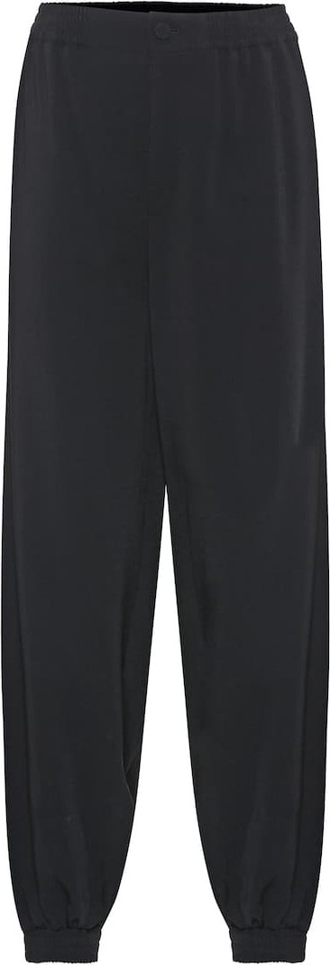 Gucci Stretch-crêpe trackpants