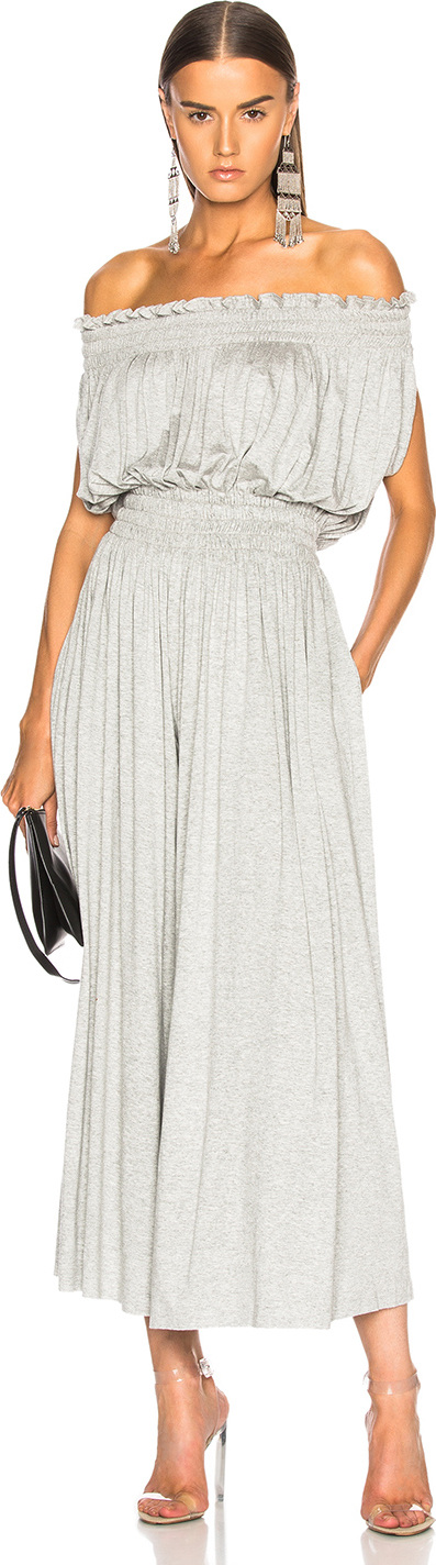 Norma Kamali Peasant Jumpsuit