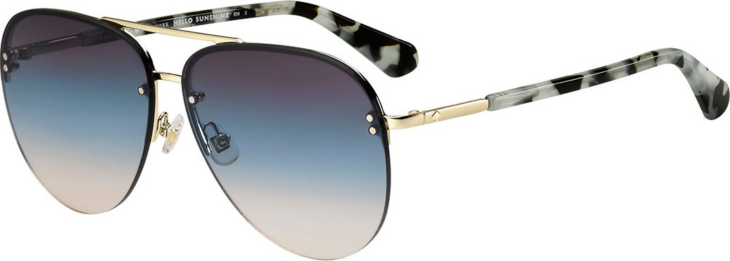 Kate Spade New York jakaylas mirrored aviator sunglasses