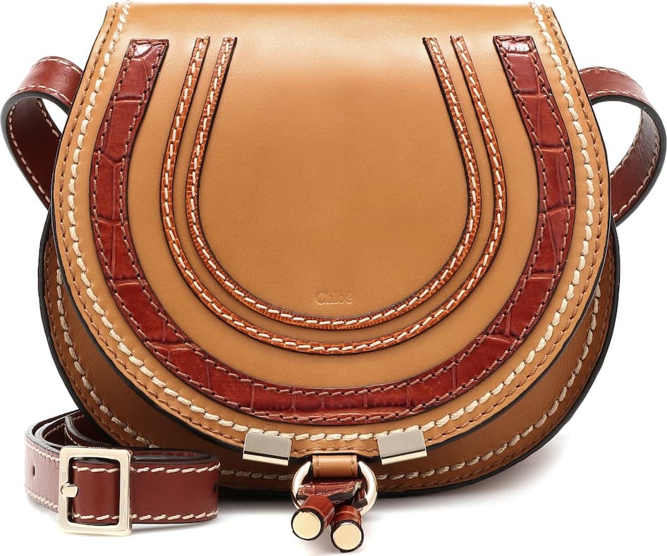 Chloe Mini Marcie leather shoulder bag