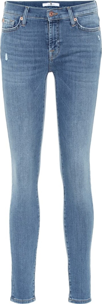 7 For All Mankind The Skinny mid-rise jeans
