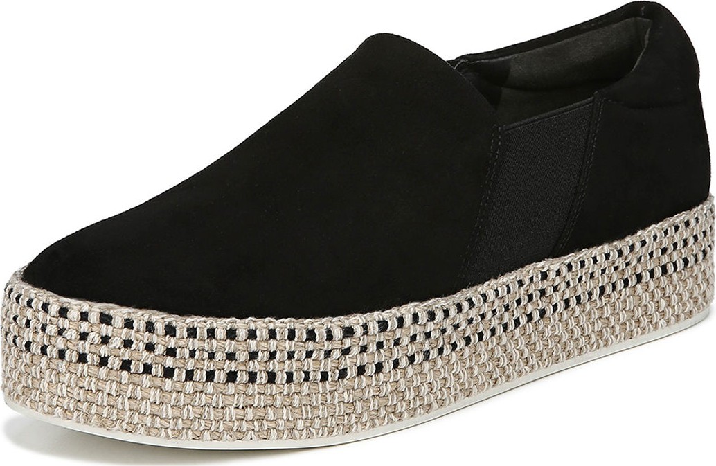 Vince Wilden Flatform Suede Espadrille Sneakers