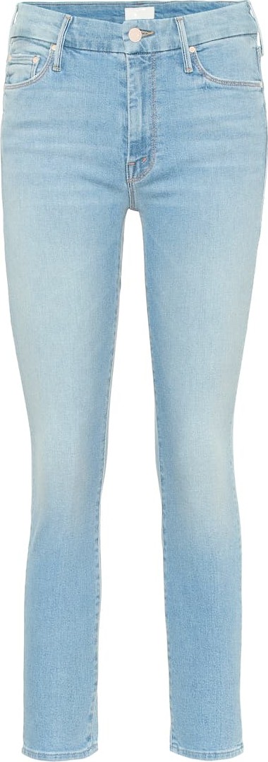 MOTHER The Looker cropped skinny jeans