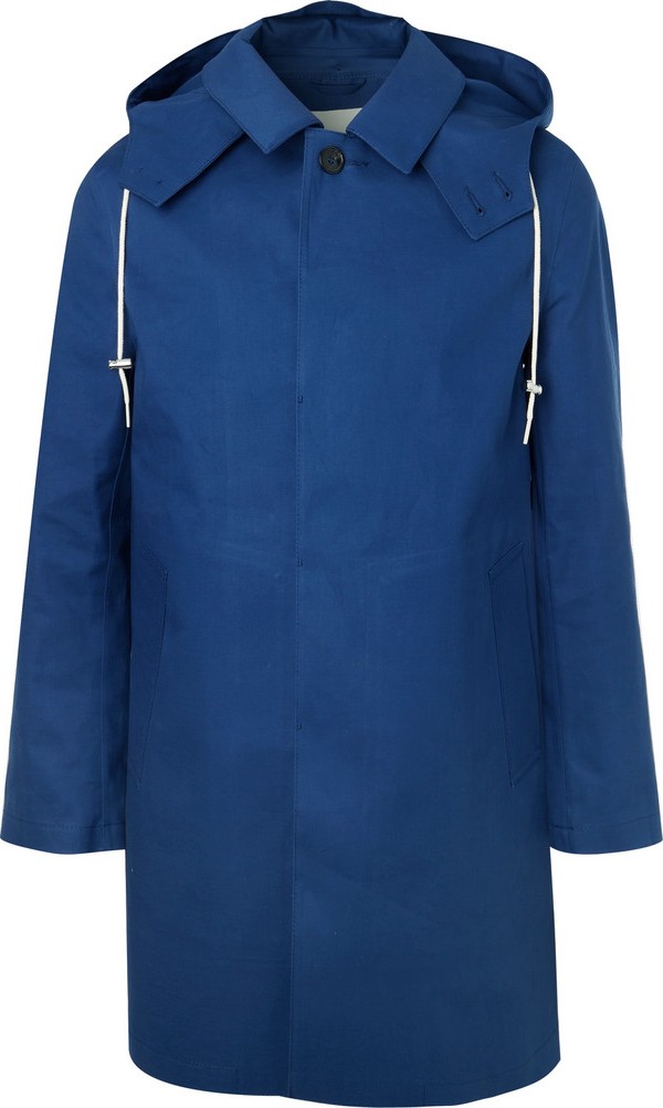 Mackintosh Bonded-Cotton Hooded Raincoat