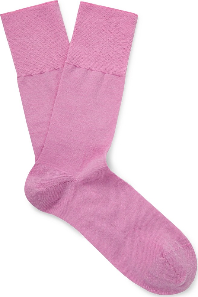 Falke Airport Stretch Virgin Wool-Blend Socks