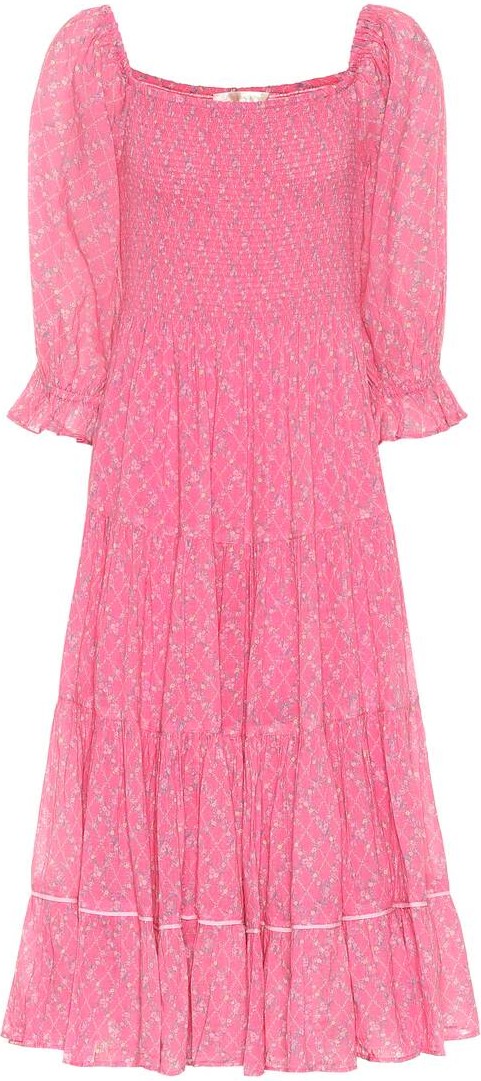 LOVESHACKFANCY Rigby floral cotton dress