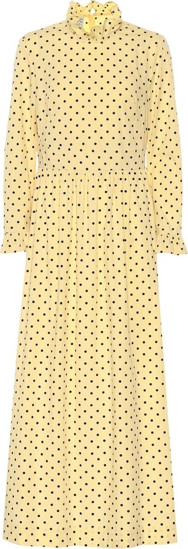 Baum und Pferdgarten Alitha printed cotton-blend dress