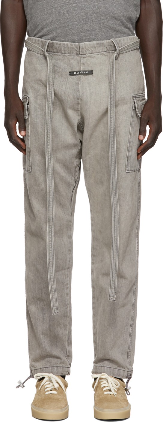 Fear of God Grey Jiujitsu Cargo Pants