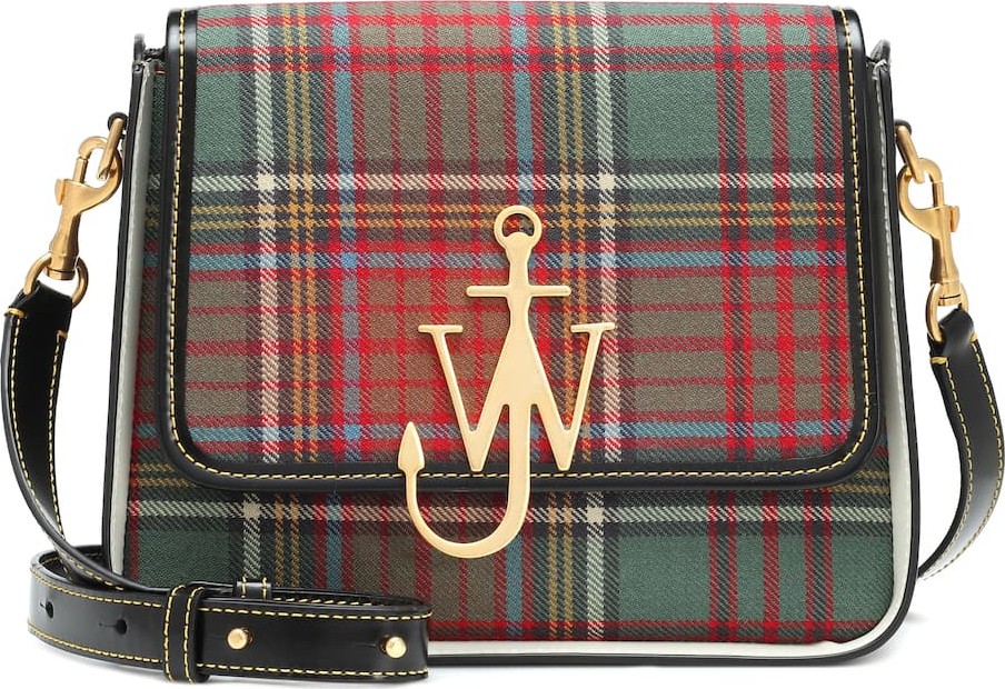 J.W.Anderson Logo Medium leather shoulder bag