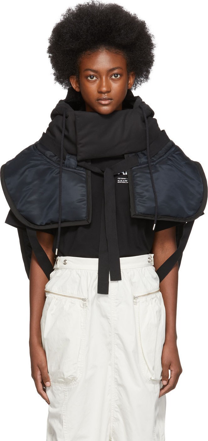 Ambush Black Untitled Hood Cap