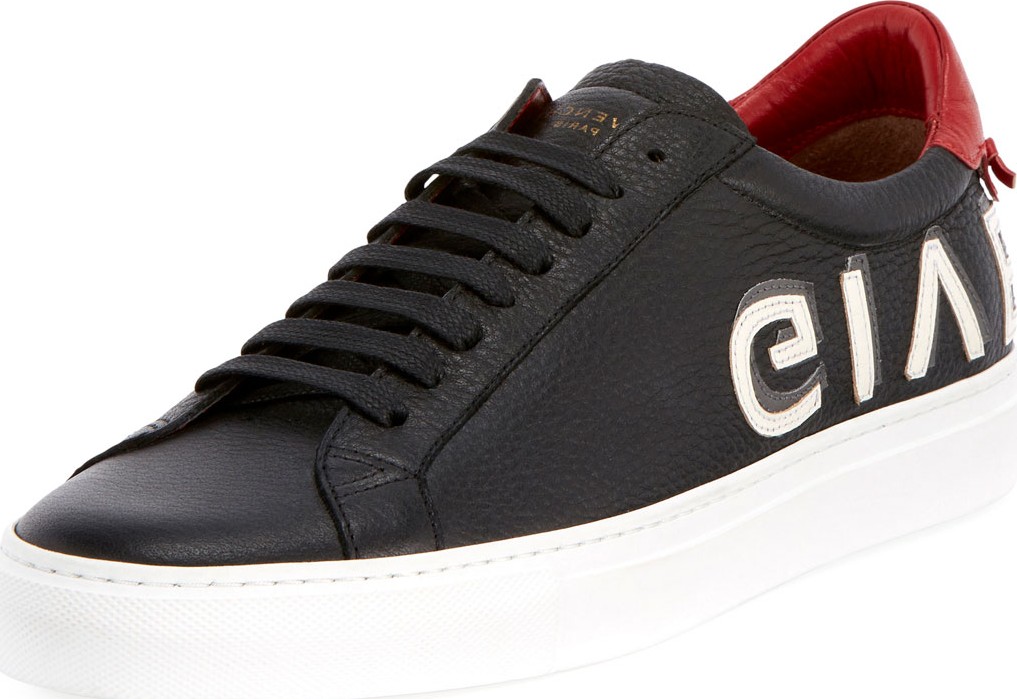 Givenchy Men's Urban Street Logo Letter Low-Top Sneakers