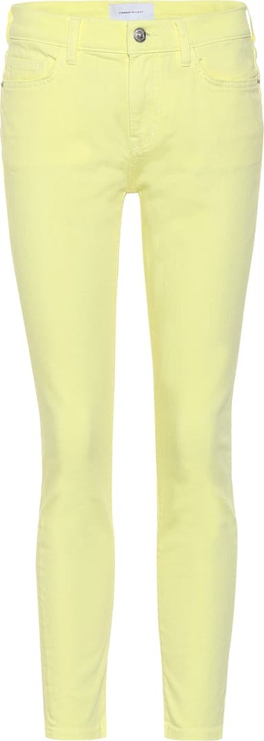 Current/Elliott The Stiletto high-rise skinny jeans