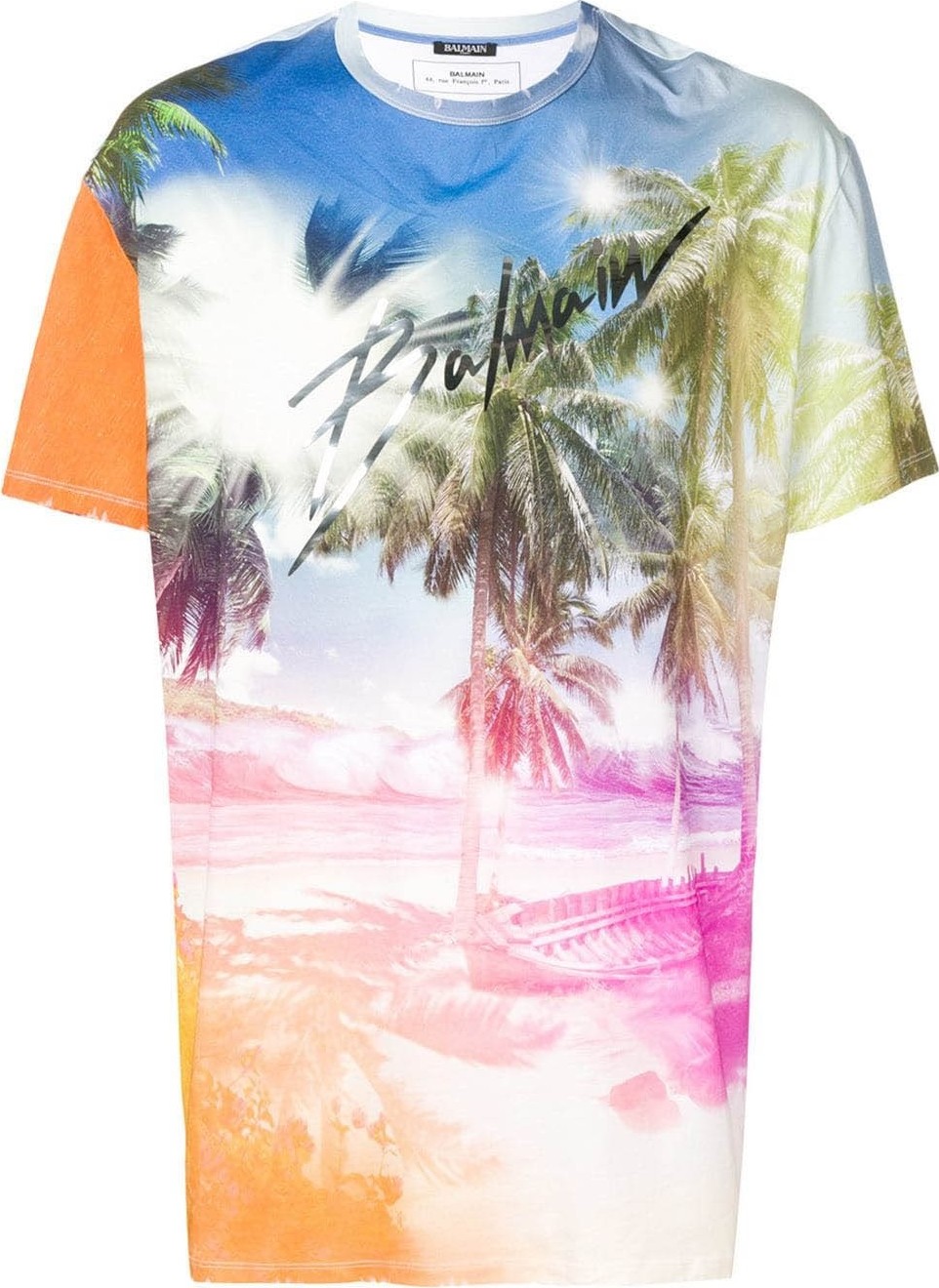 Balmain Beach printed t-shirt