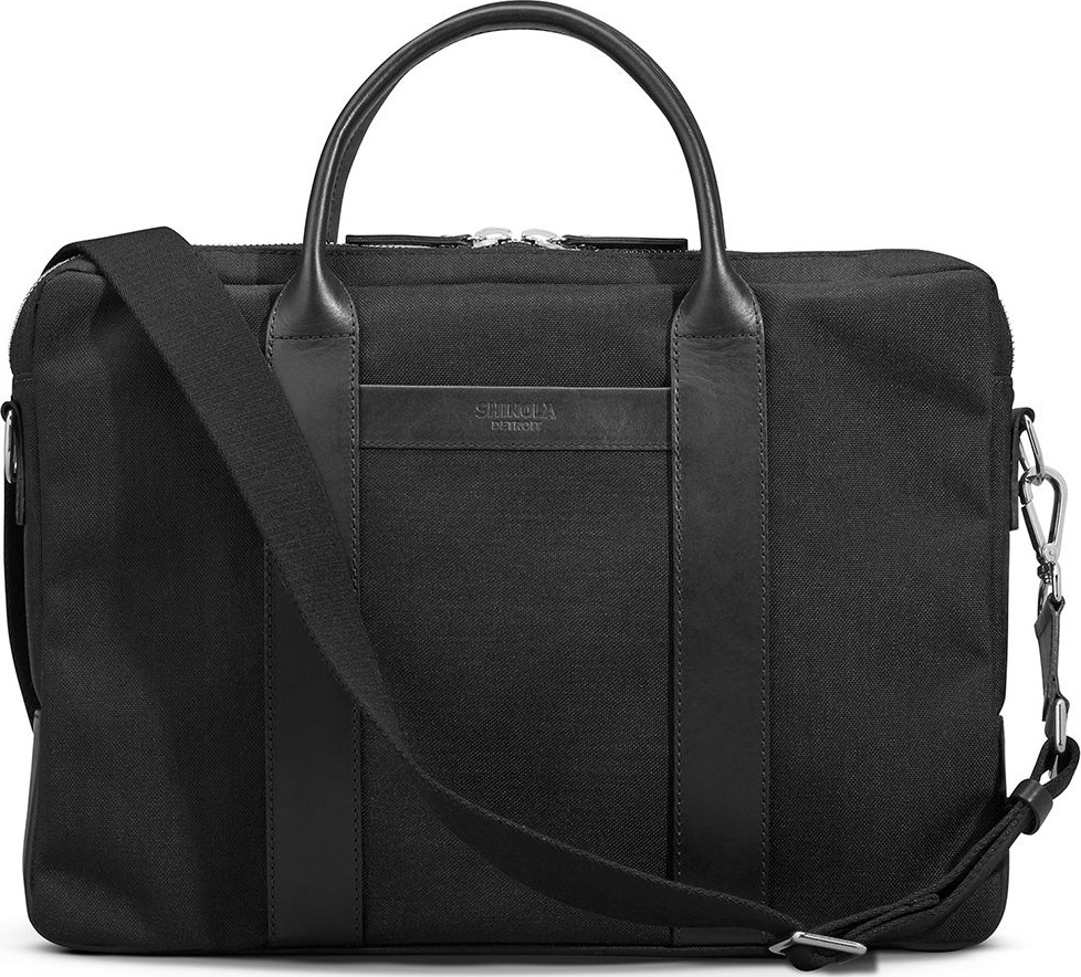 Shinola Men's Canvas Computer Briefcase