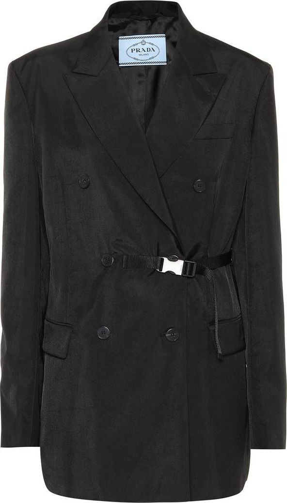 Prada Belted double-breasted blazer