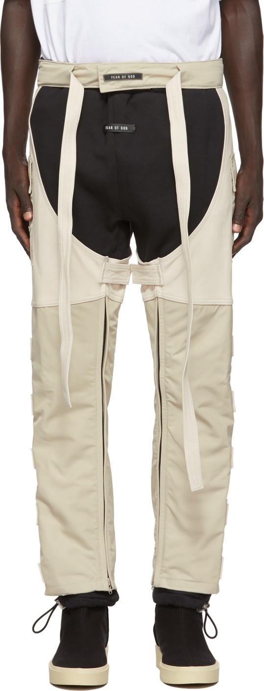 Fear of God Off-White Leather Chaps
