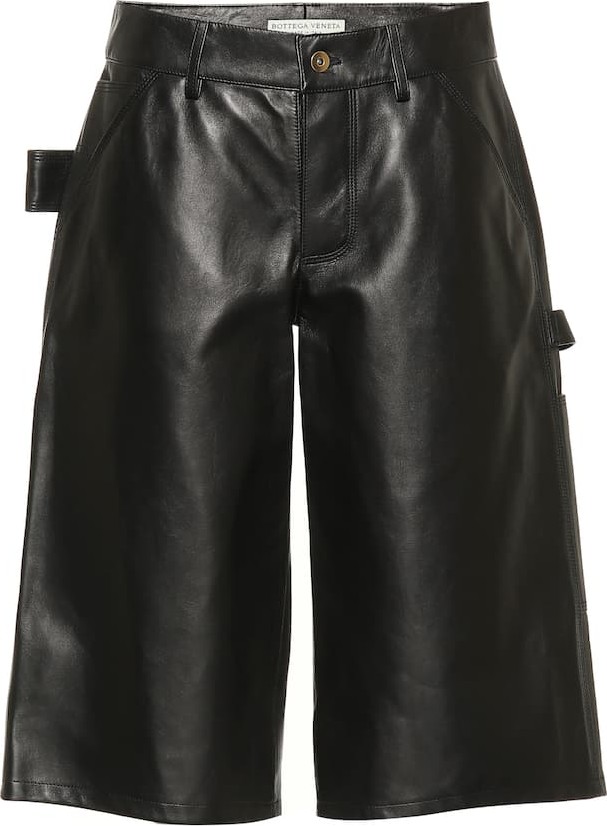 Bottega Veneta Leather shorts