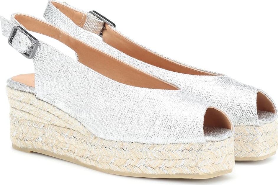 Castaner Dosalia canvas wedge espadrilles