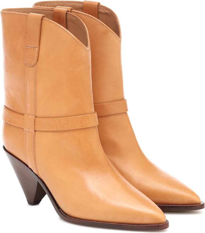 Isabel Marant Limza leather ankle boots